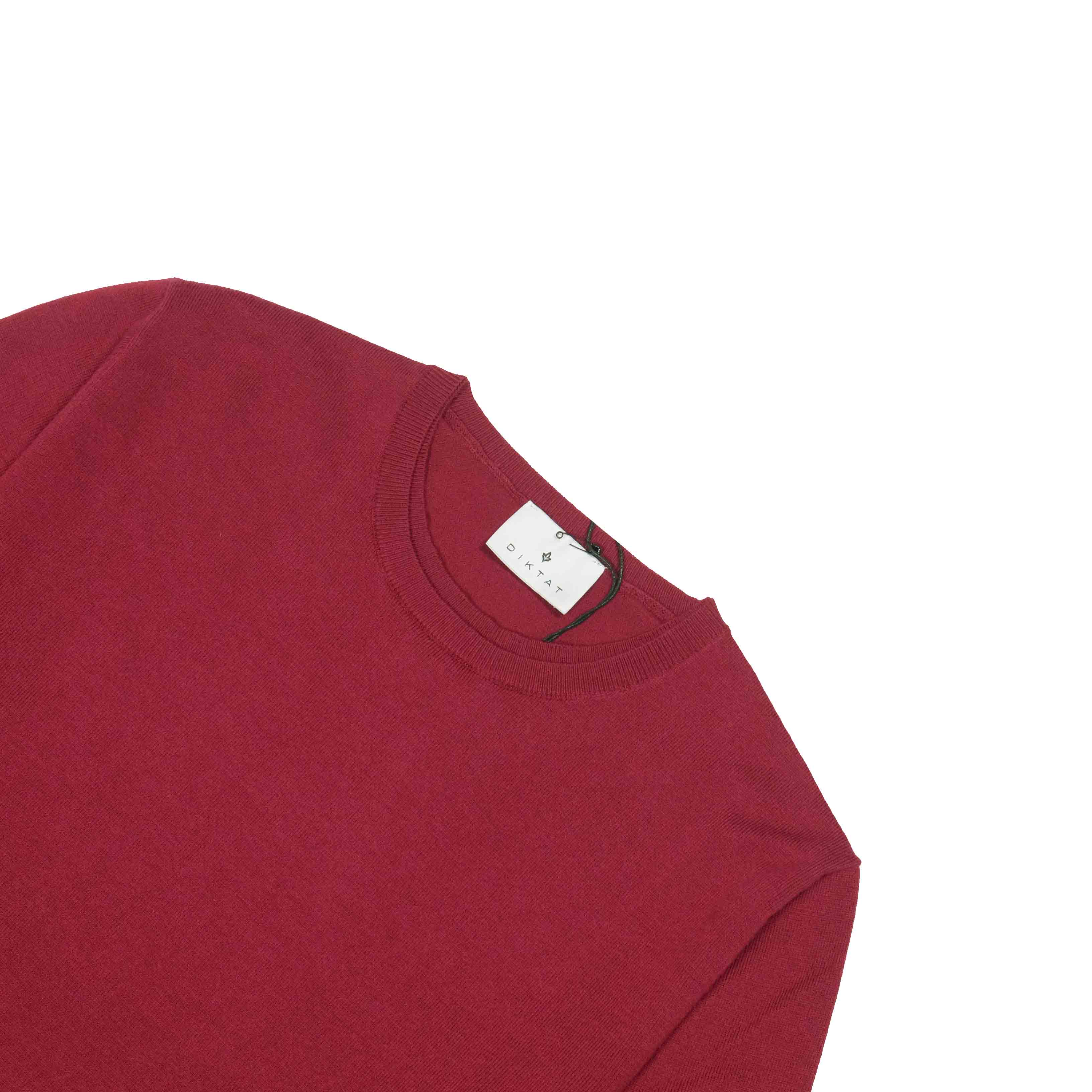 Diktat Maglia Uomo - Bordeaux