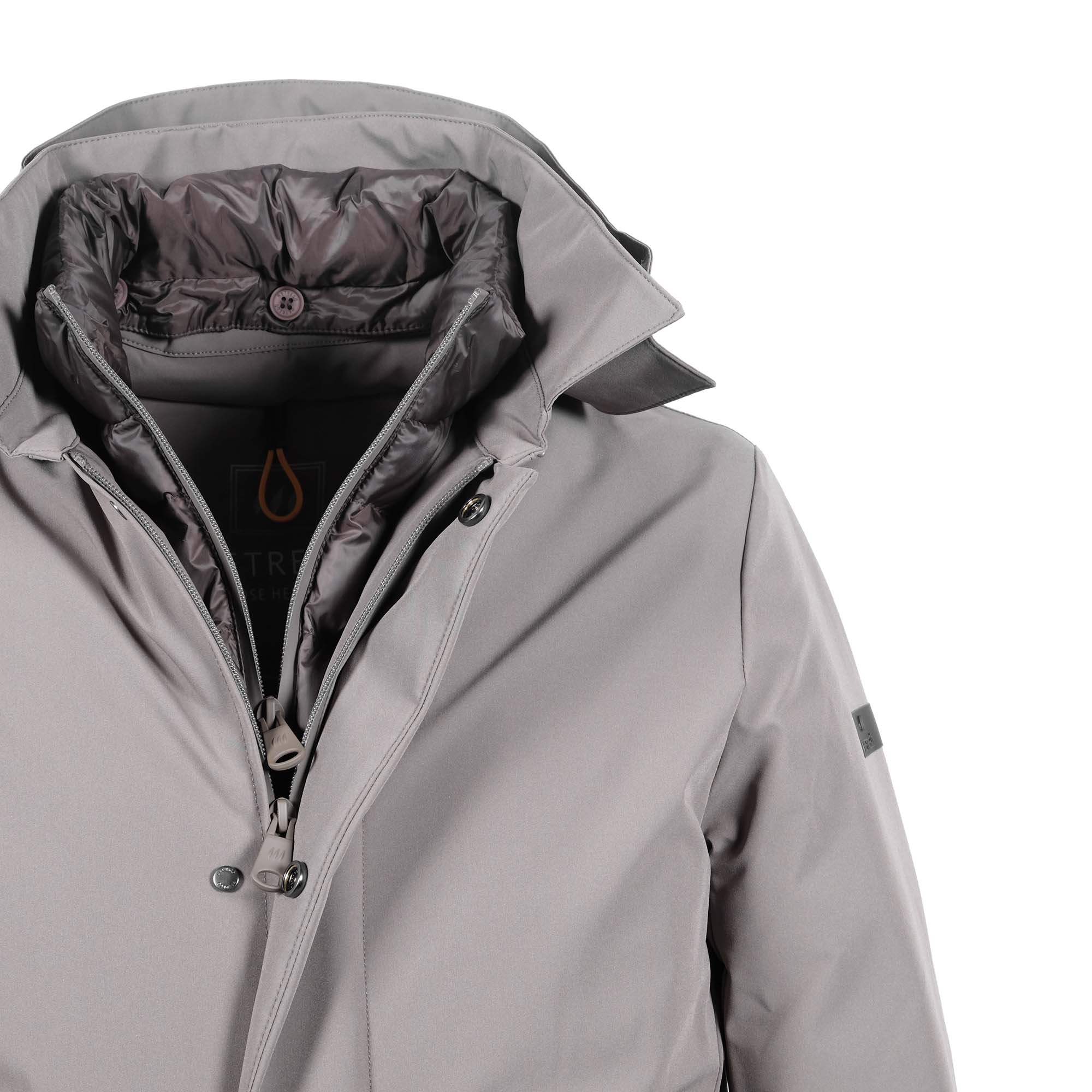 Hetregò Men's Down Jacket - Beige