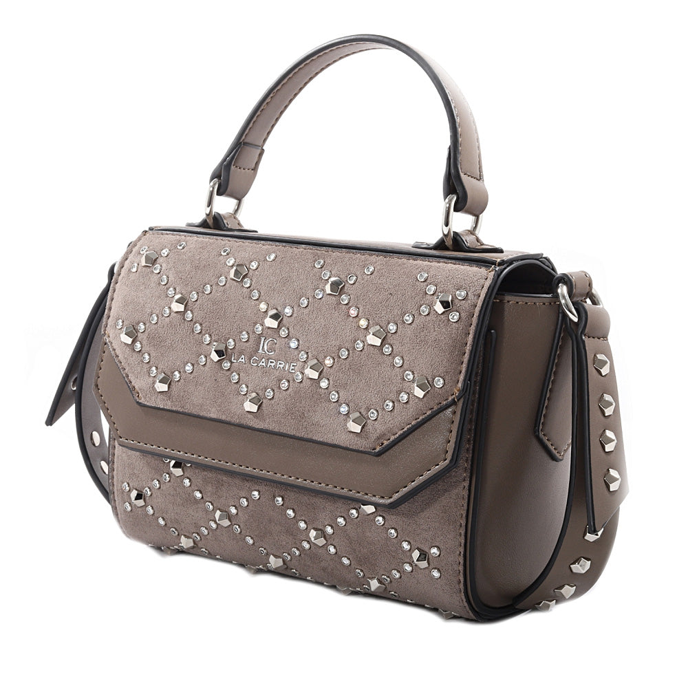 La Carrie Women's Shoulder Bag - Beige