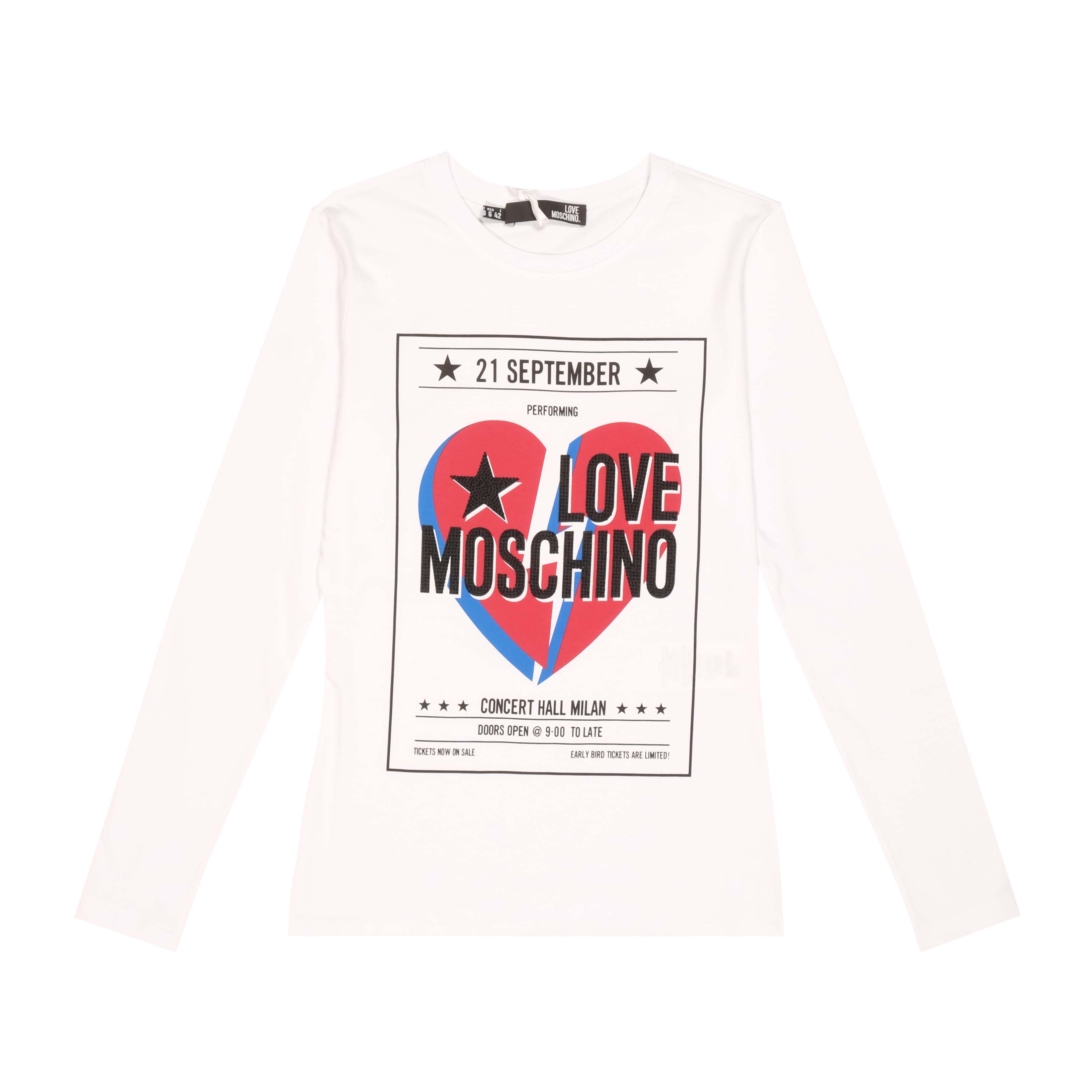 Love Moschino T-shirt Donna - Bianco