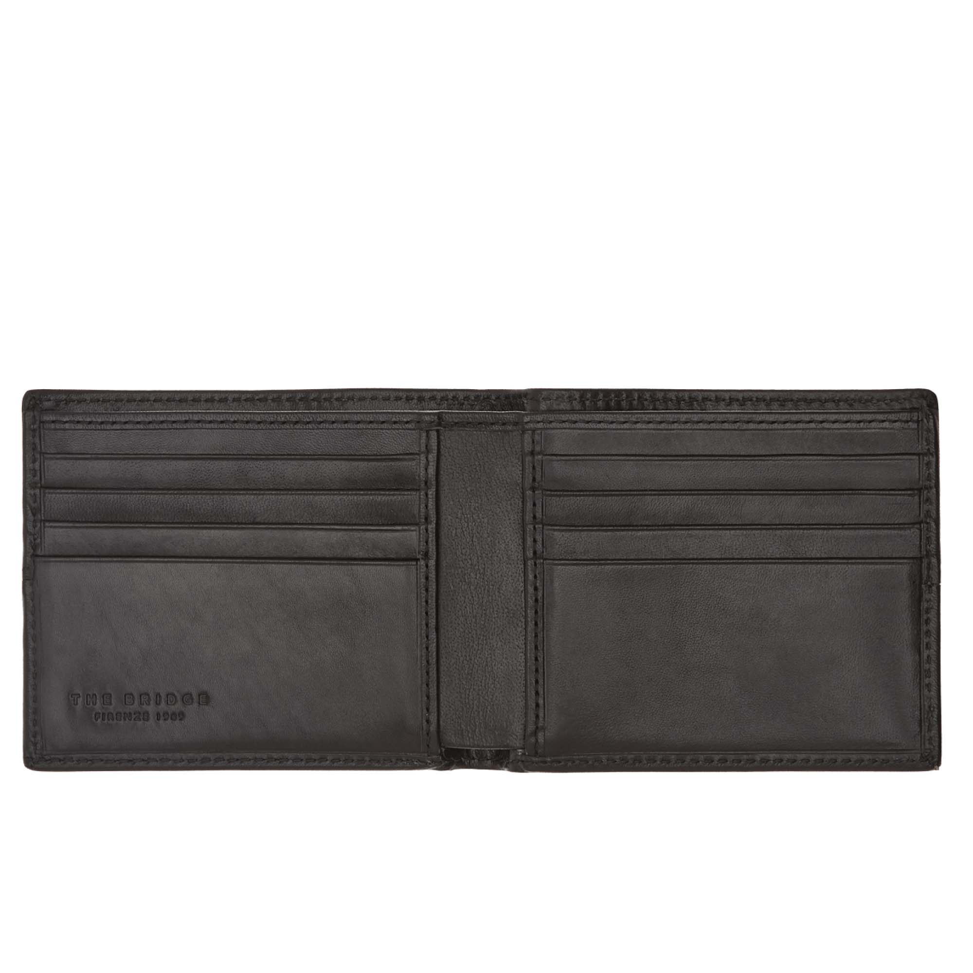 The Bridge Men's Wallet - Black