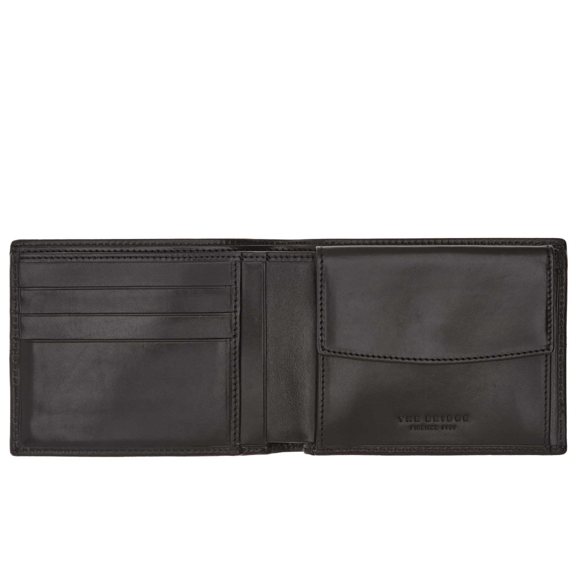 The Bridge Men's Wallet - Black
