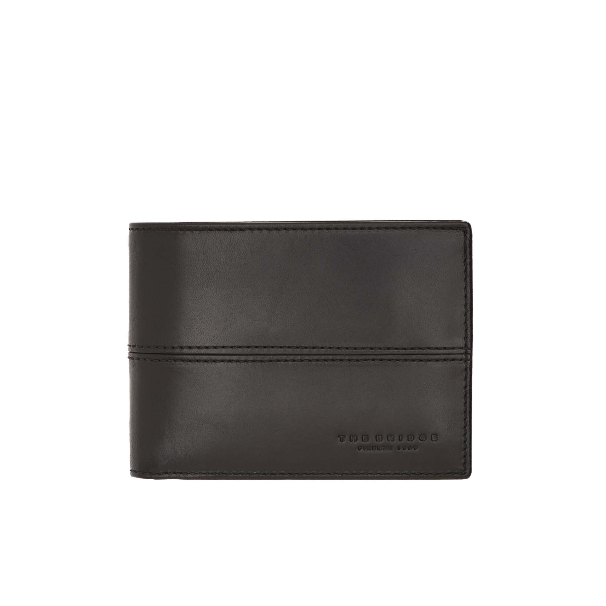 The Bridge Men's Wallet - Black