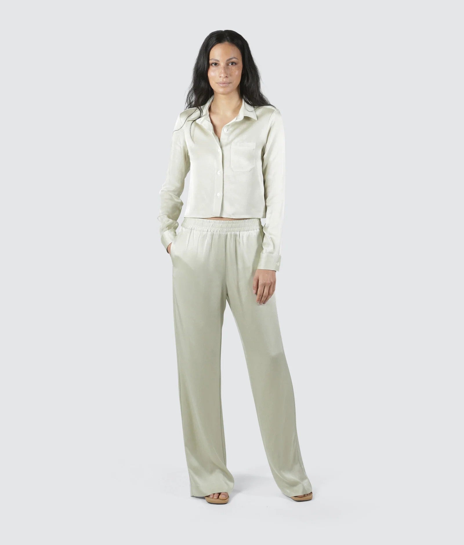 Cruna Pantalone Donna - Menta