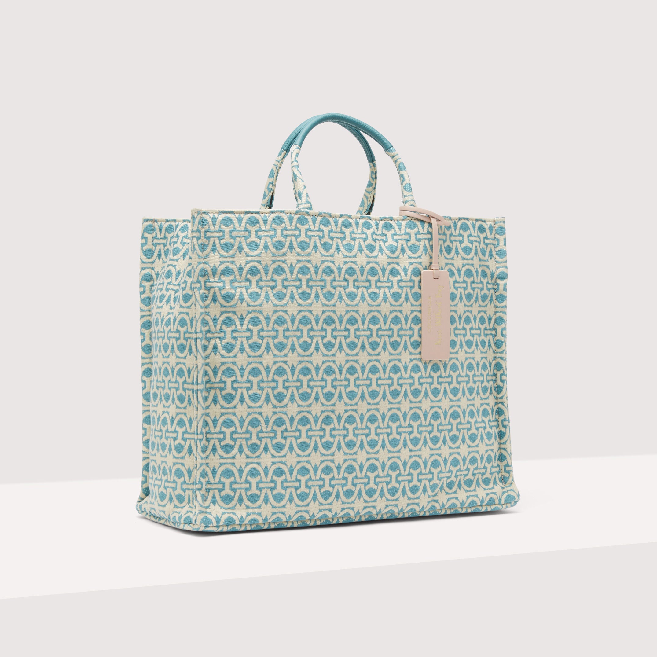Coccinelle Women's Bag - White/light blue
