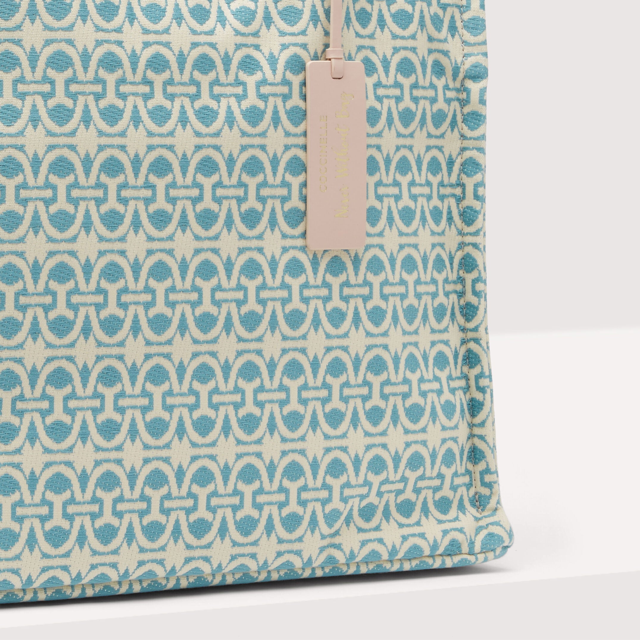 Coccinelle Women's Bag - White/light blue