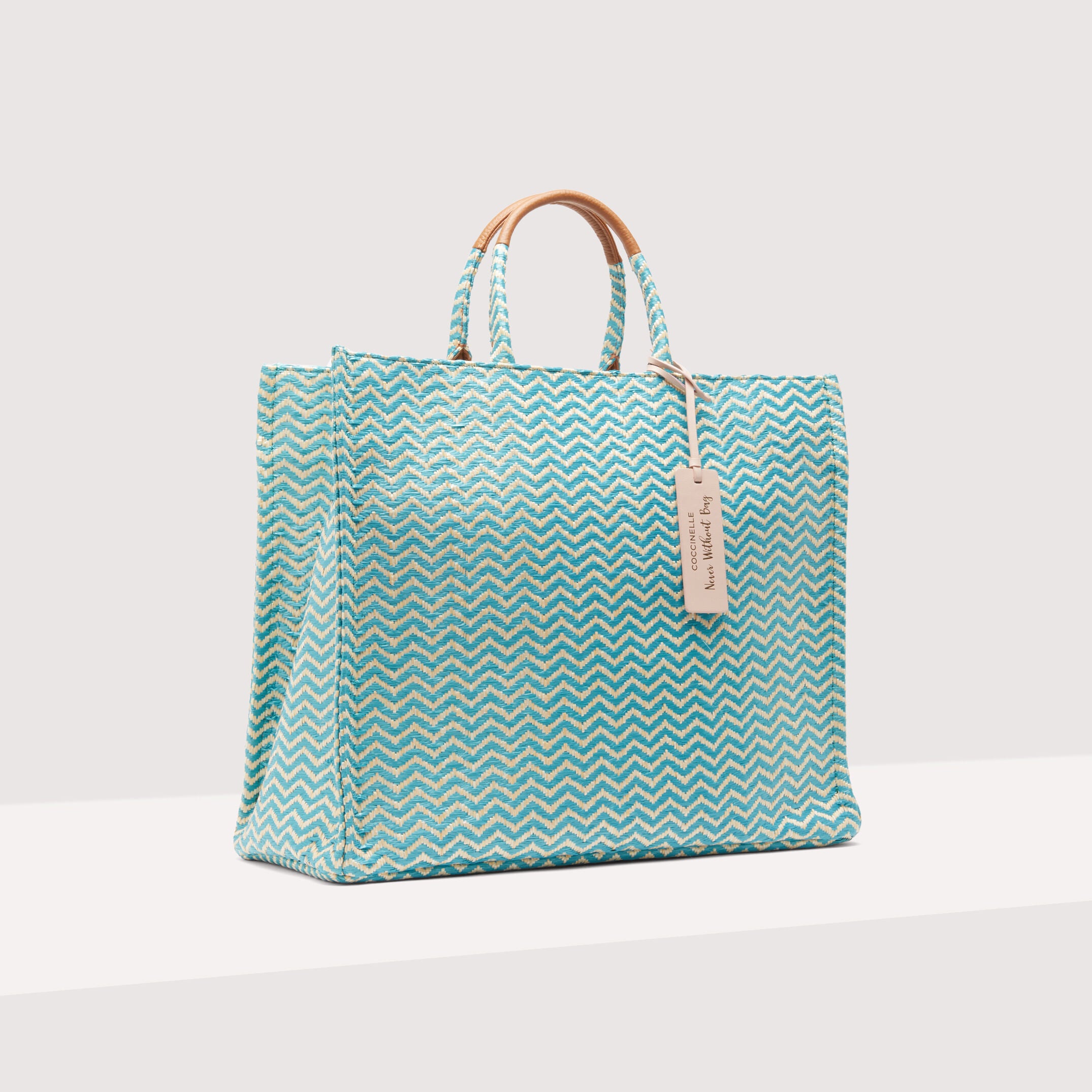 Coccinelle Women's Bag - White/light blue