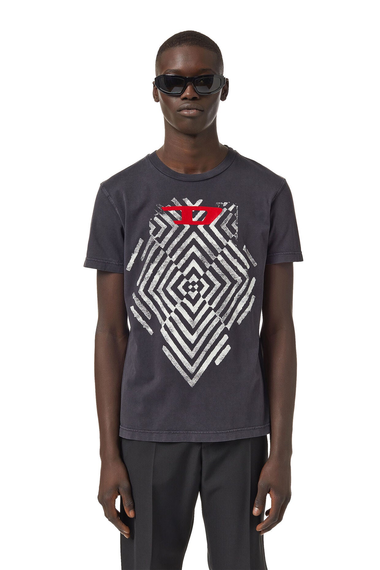 Diesel T-shirt Uomo - Grigio