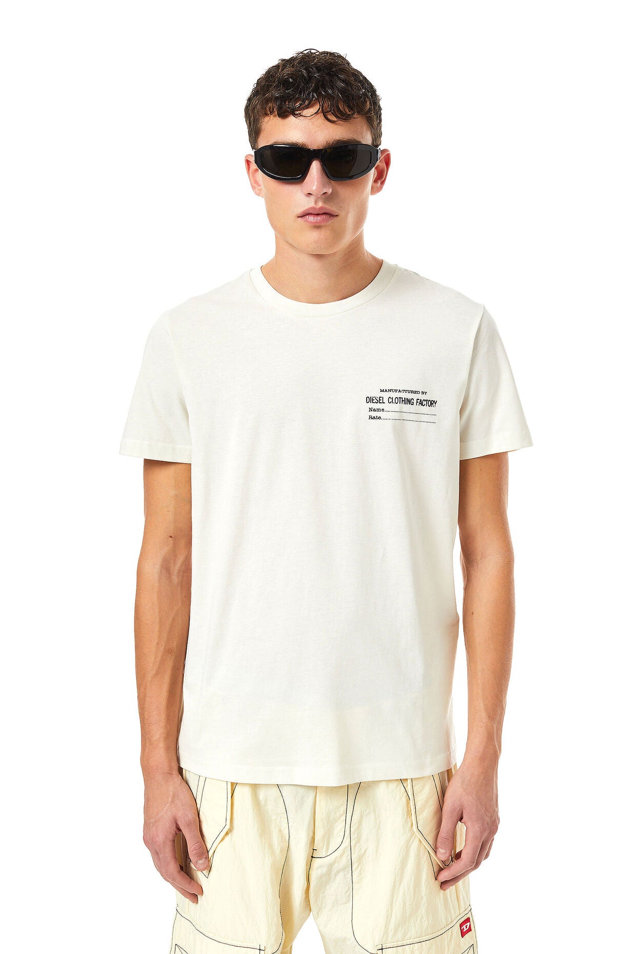 Diesel T-shirt Uomo - Bianco