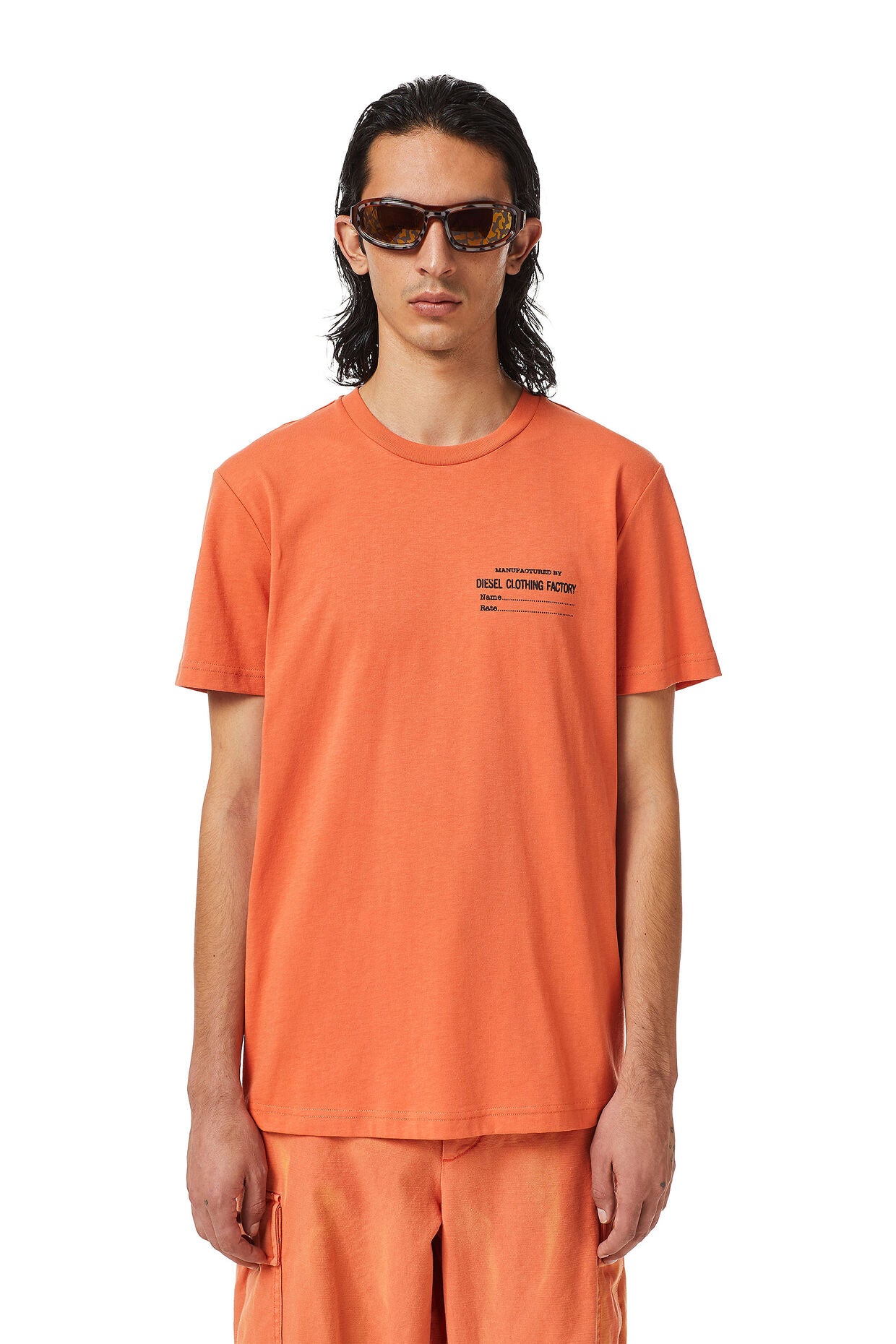 Diesel Men's T-shirt - Orange