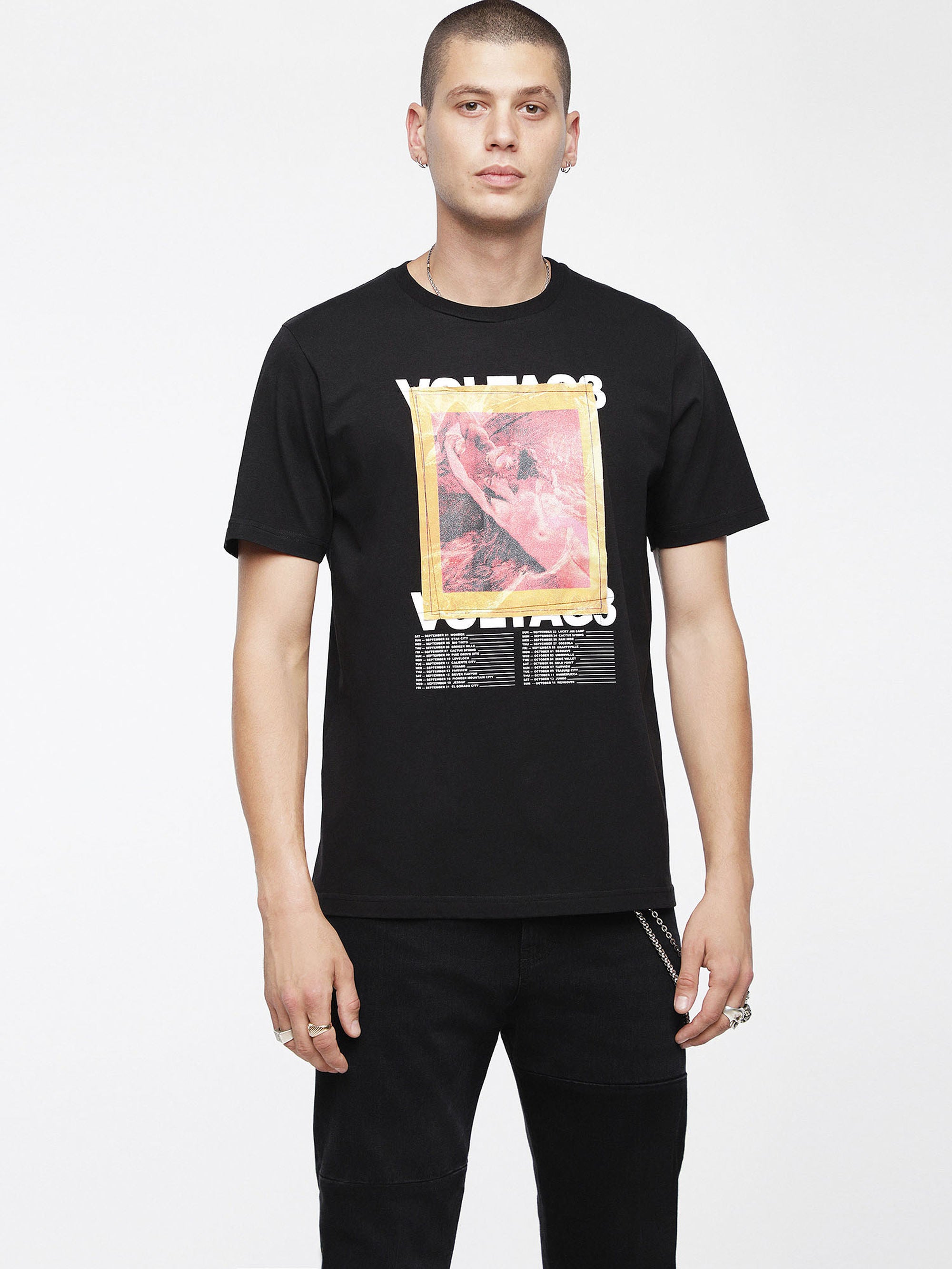 Diesel Men's T-shirt - Black