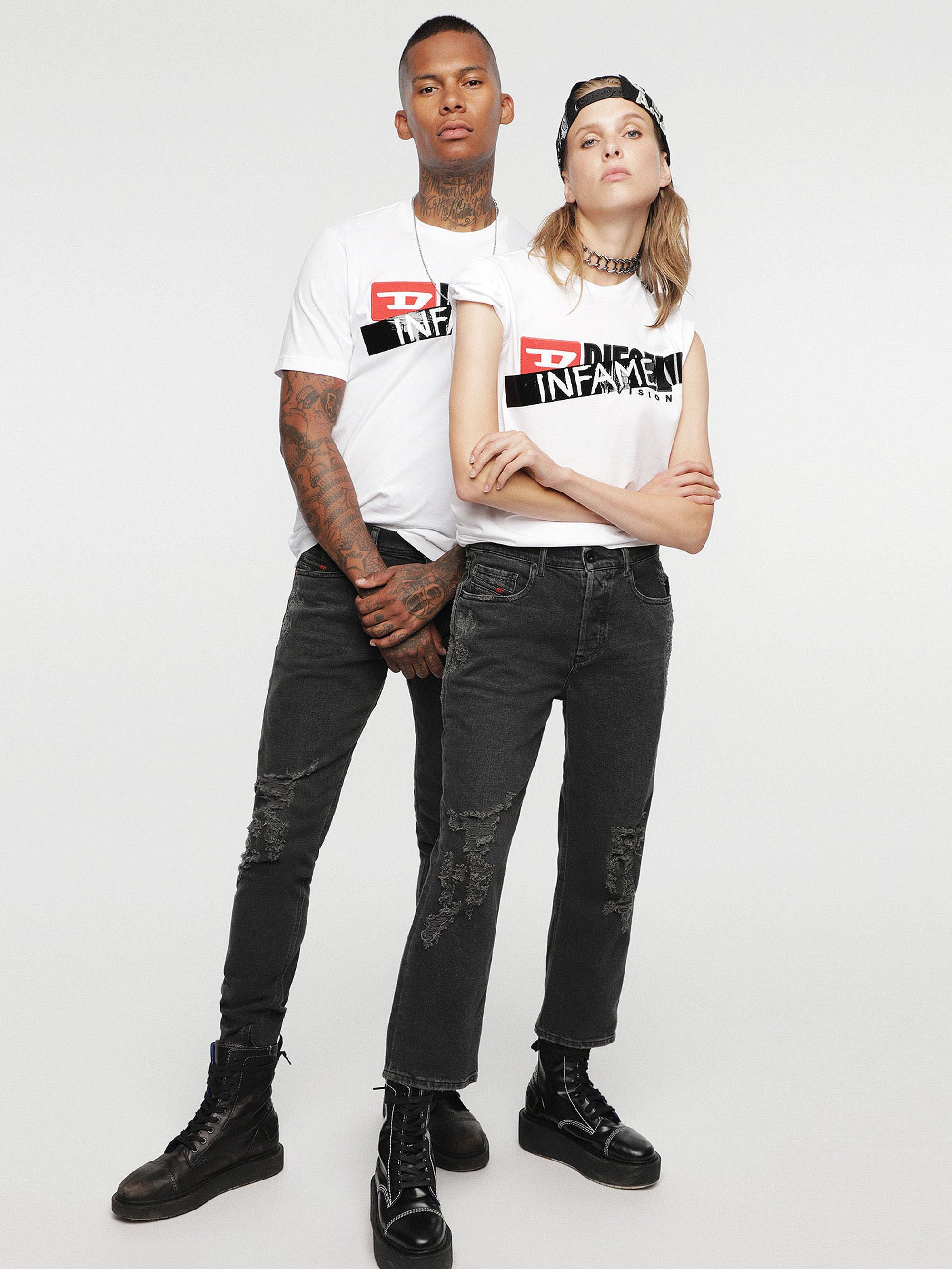 Diesel T-shirt Uomo - Bianco