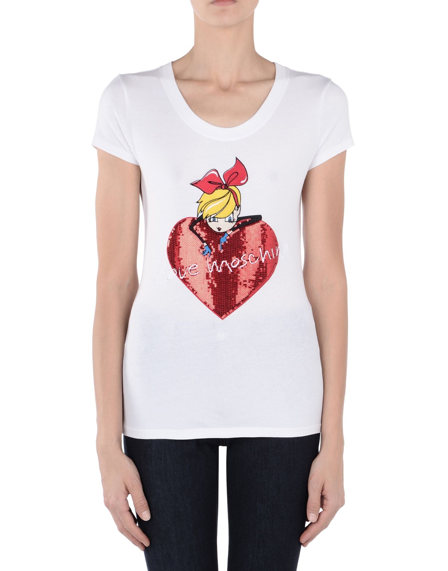 LOVE MOSCHINO Maglia Donna - Bianco