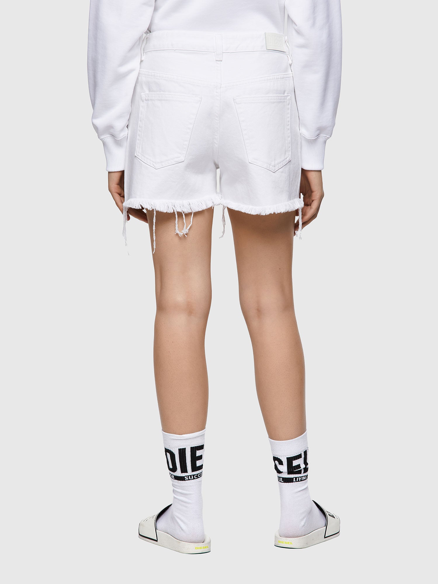 Diesel Women's Shorts - White