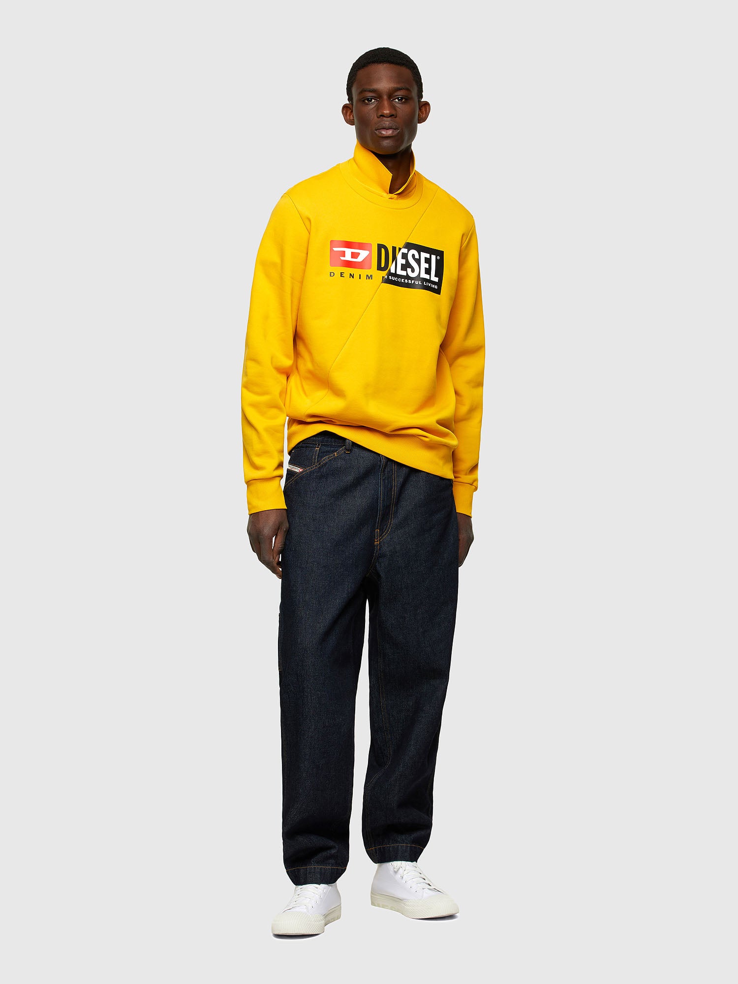 Diesel Men's Sweatshirt - Yellow
