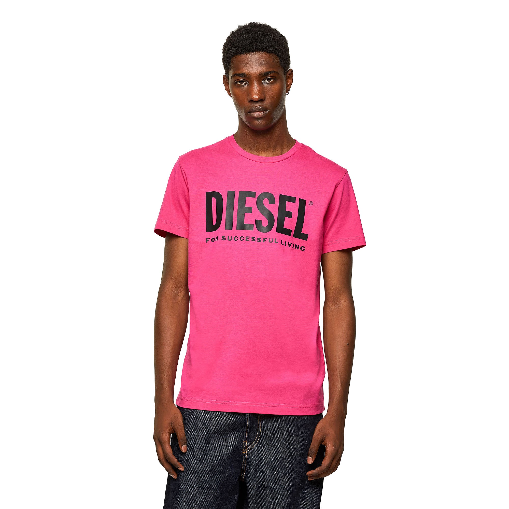 Diesel Maglia Uomo - Fucsia