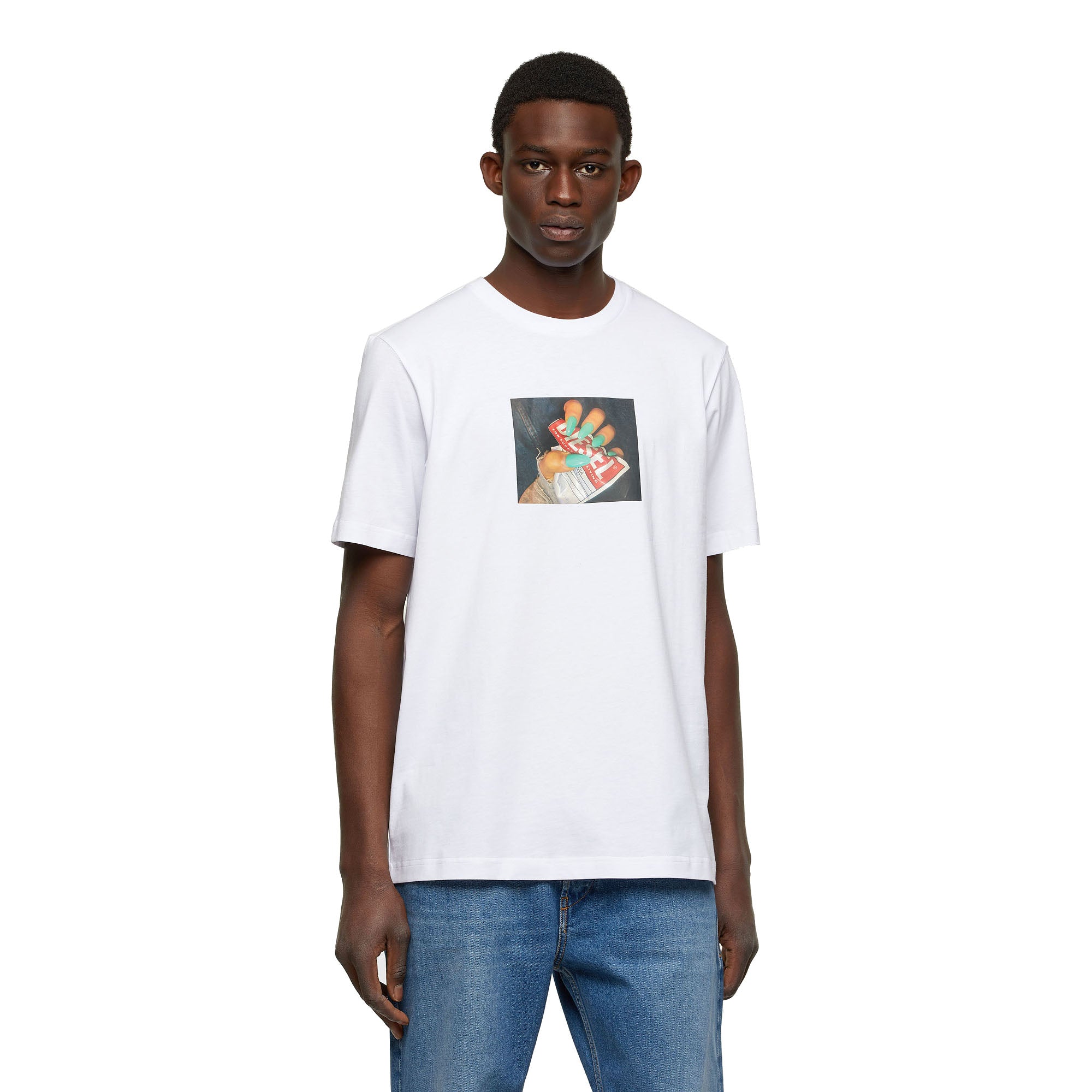 Diesel Maglia Uomo - Bianco