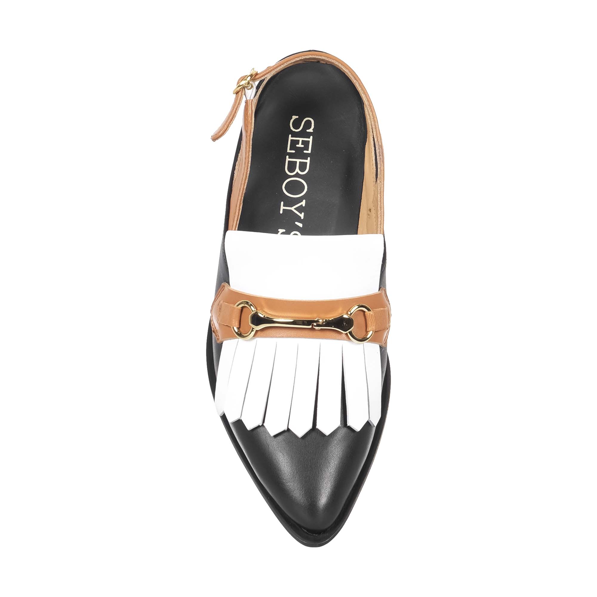 SEBOY'S Scarpe Donna - Bianco/nero