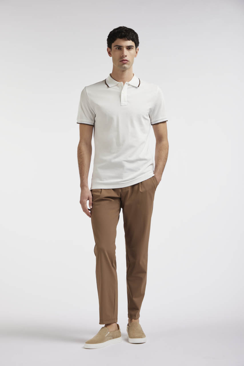 Pantalone AT.P.CO modello Berlino con coulisse - Blu Navy