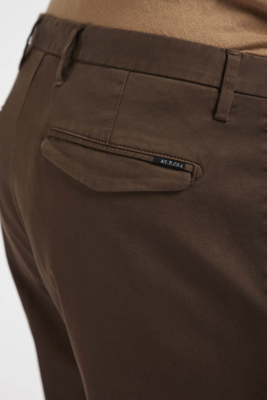 Pantalone AT.P.CO Sasa Slim Fit - Terra