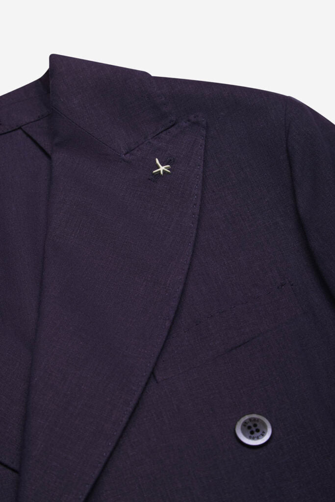 Giacca AT.P.CO Svevo a Doppiopetto - Blu Navy