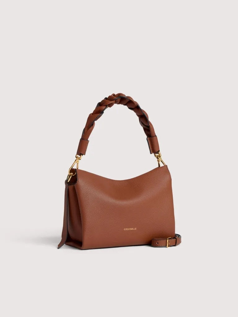 Borsa a Mano Coccinelle Boheme Small - Cognac