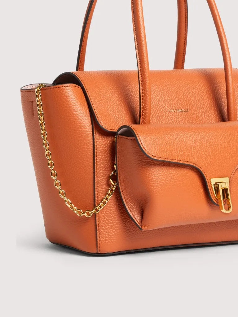 Borsa Coccinelle Double Beat Medium - Crab