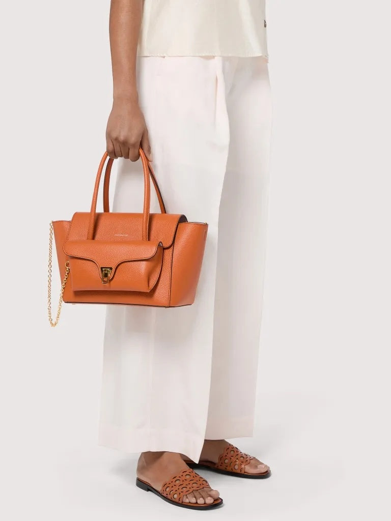 Borsa Coccinelle Double Beat Medium - Crab