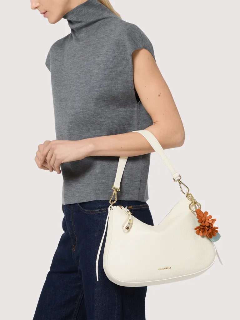 Borsa Coccinelle Nory small - Pearl