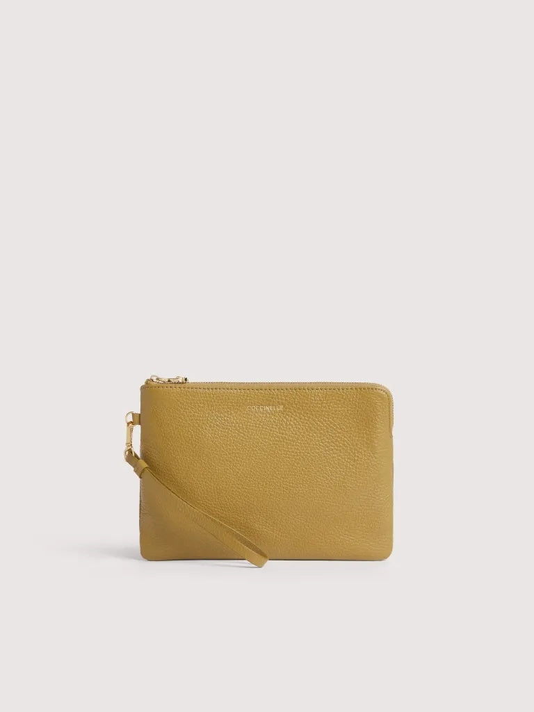 Pochette Coccinelle C-Me Softy Medium - Seagrass