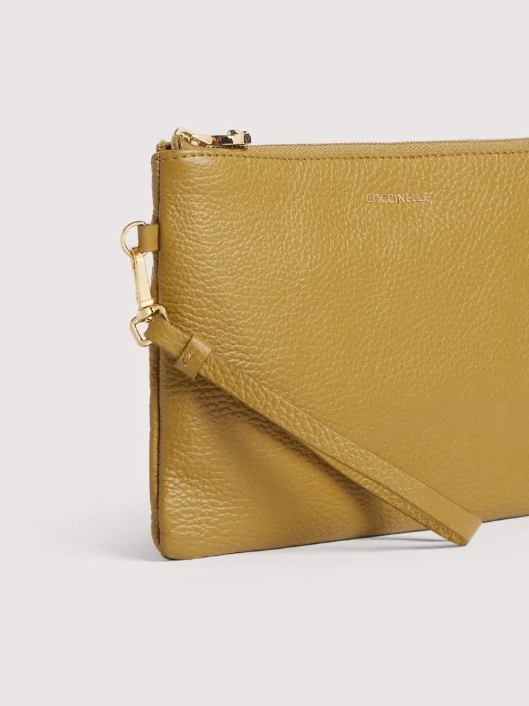 Pochette Coccinelle C-Me Softy Medium - Seagrass
