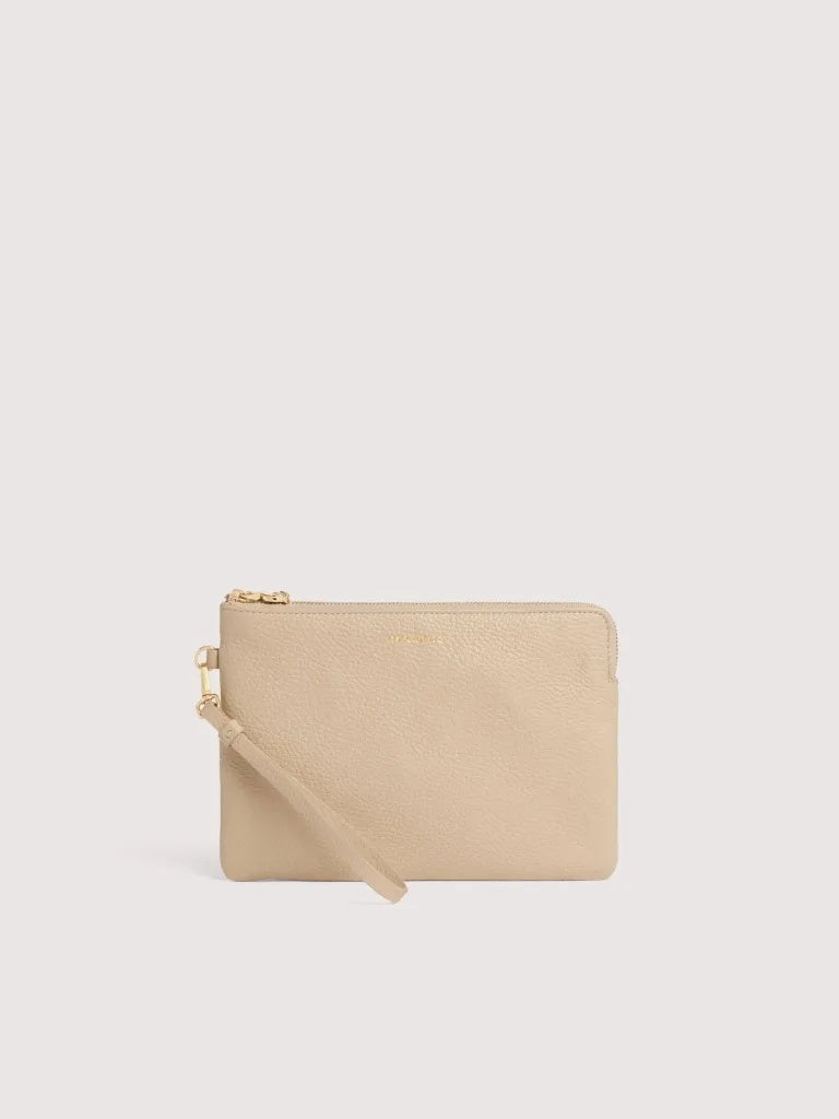 Pochette Coccinelle C-Me Softy Medium - Sandshell