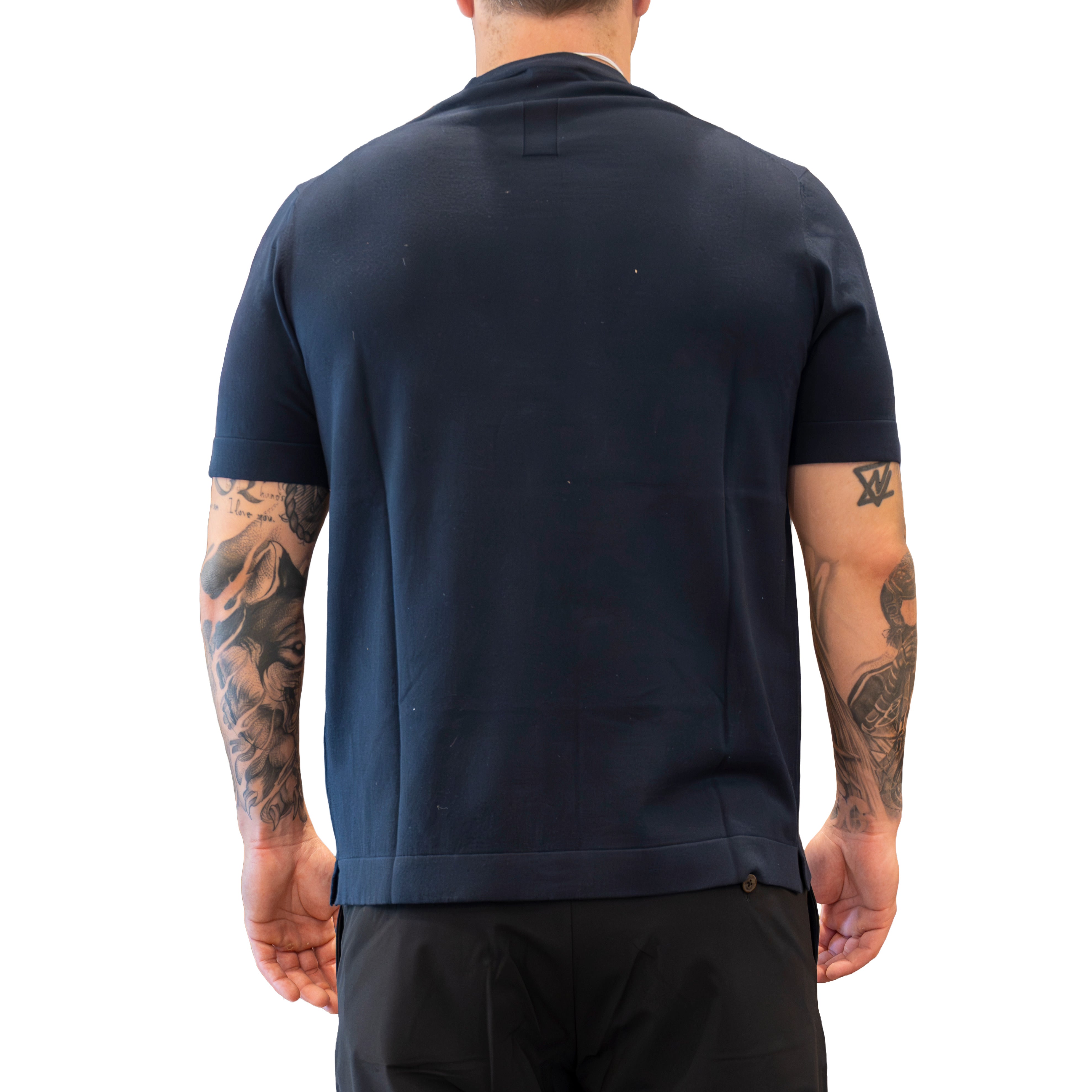 T-shirt Diktat in Magia Fresh Cotton - Blu