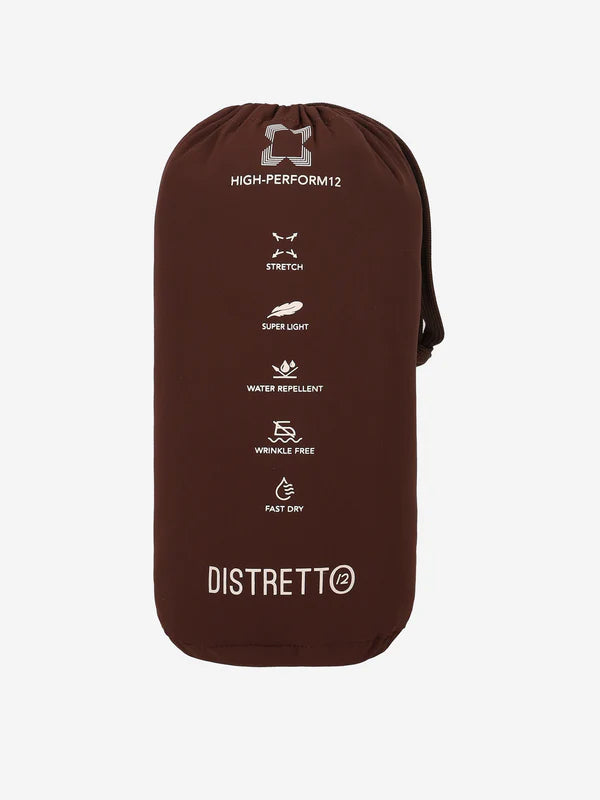 Giacca Doppiopetto Distretto12 High-Perform12 Active - Marrone