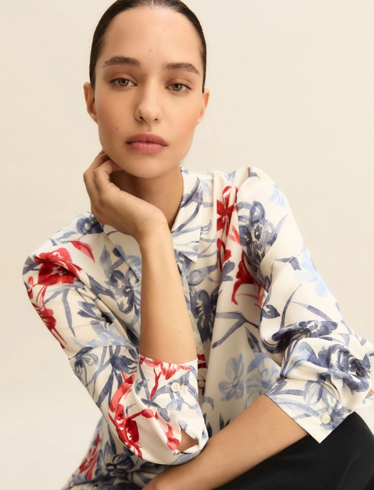 Camicia Emme in Twill - Multicolor