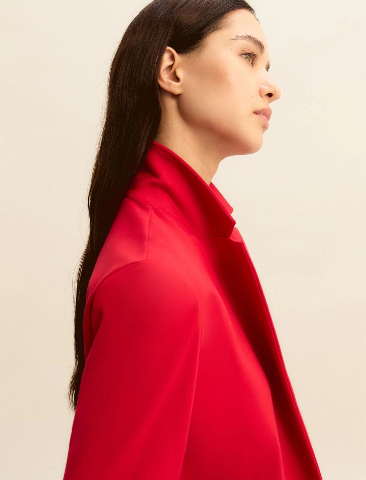 Giacca Emme Monopetto in Jersey Stretch - Rosso