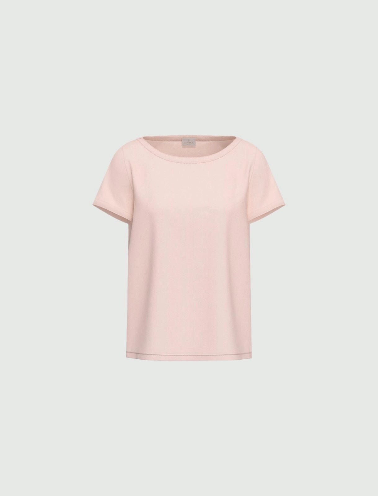 Blusa Emme in Crepe di Misto Seta - Rosa
