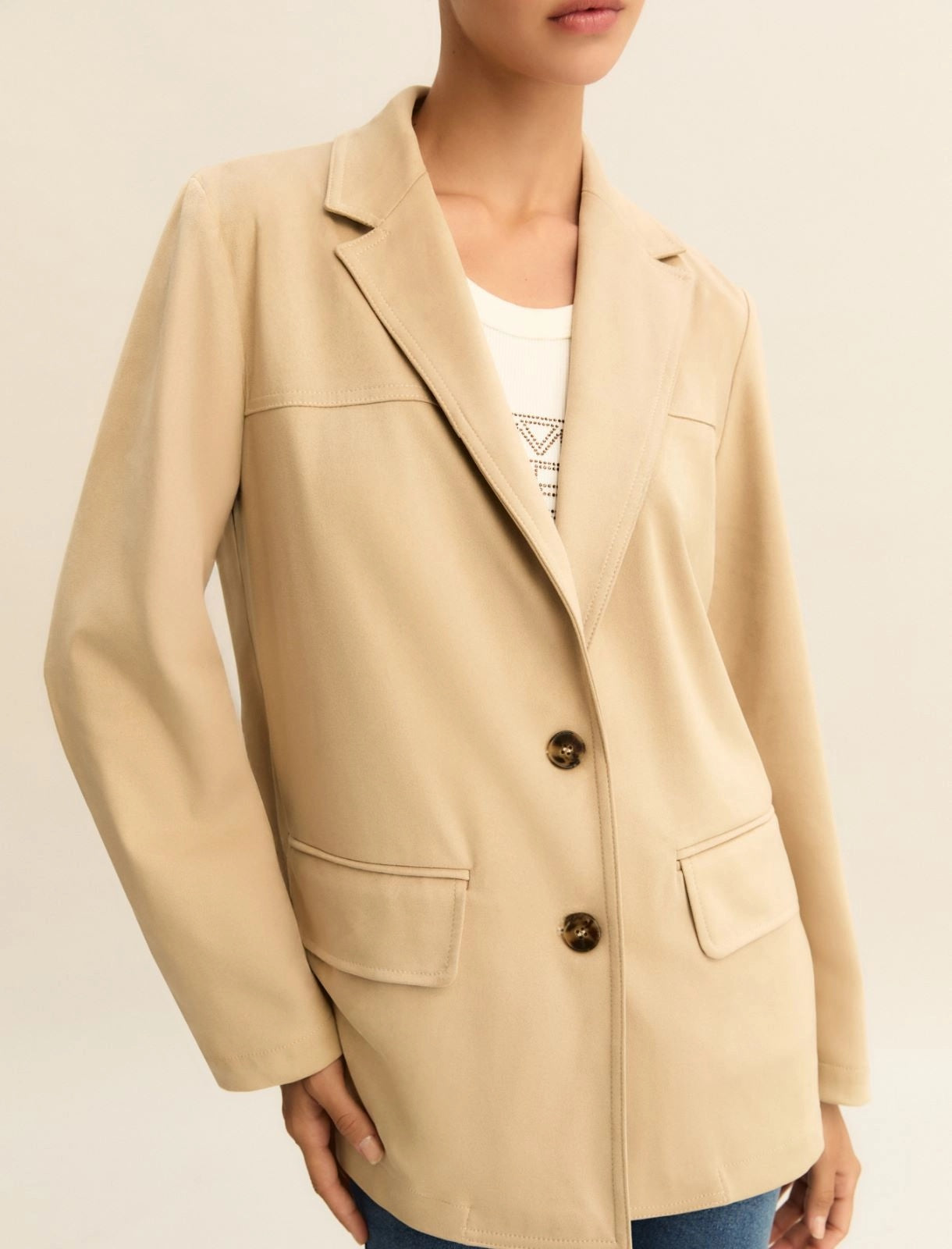 Giacca Emme Dritta - Beige