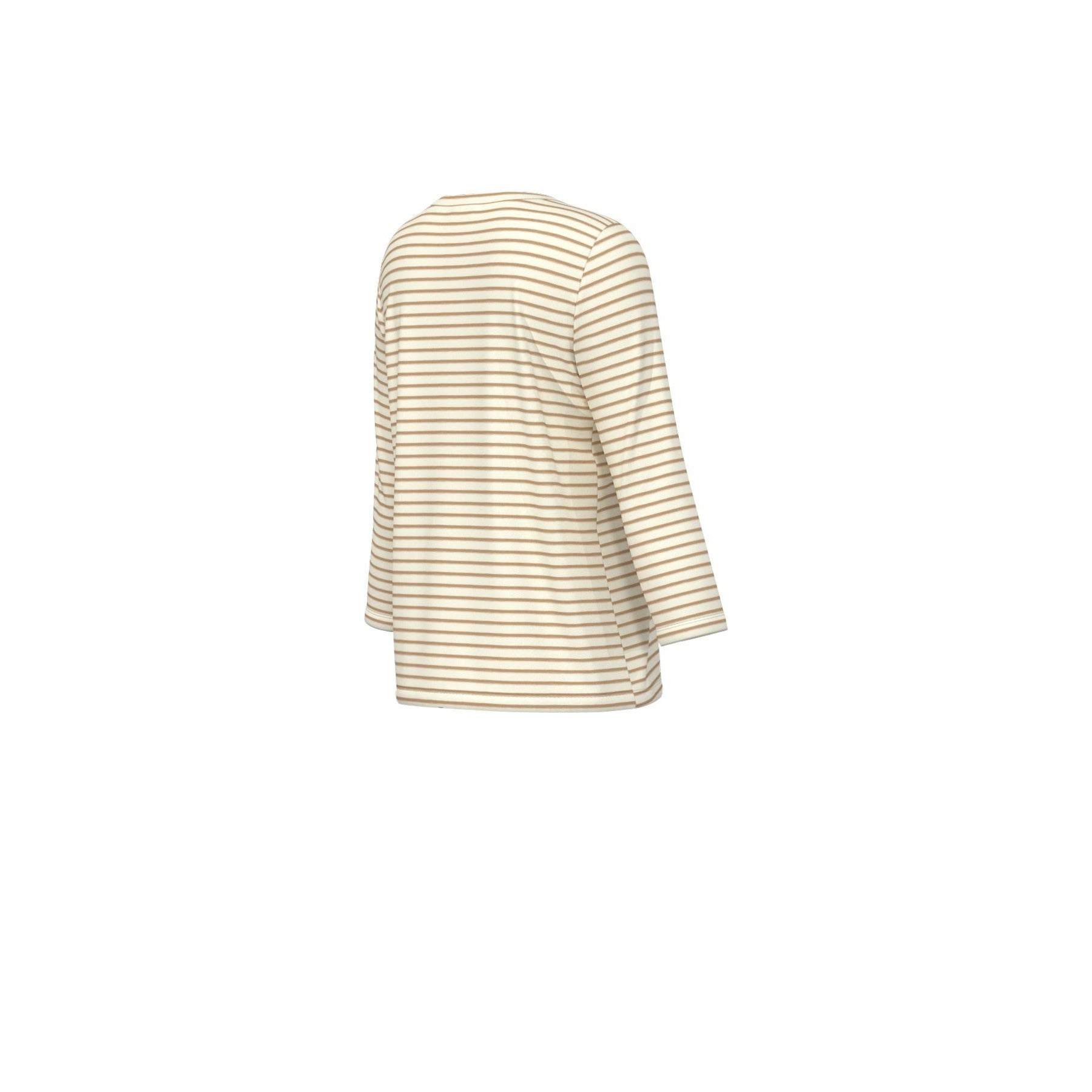 T-shirt in Jersey Emme - Bianco e Beige