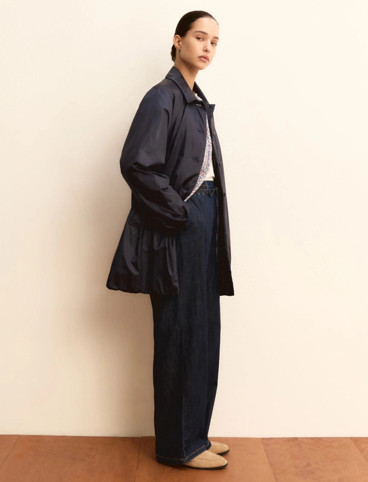 Pantalone Emme in Denim Stretch - Blue Jeans