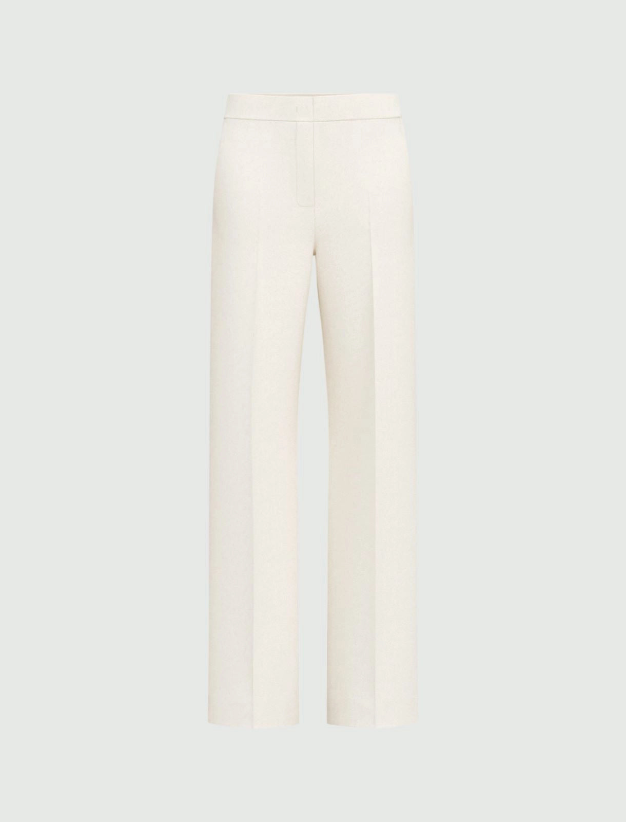 Pantalone Ampio Emme in Jersey - Bianco