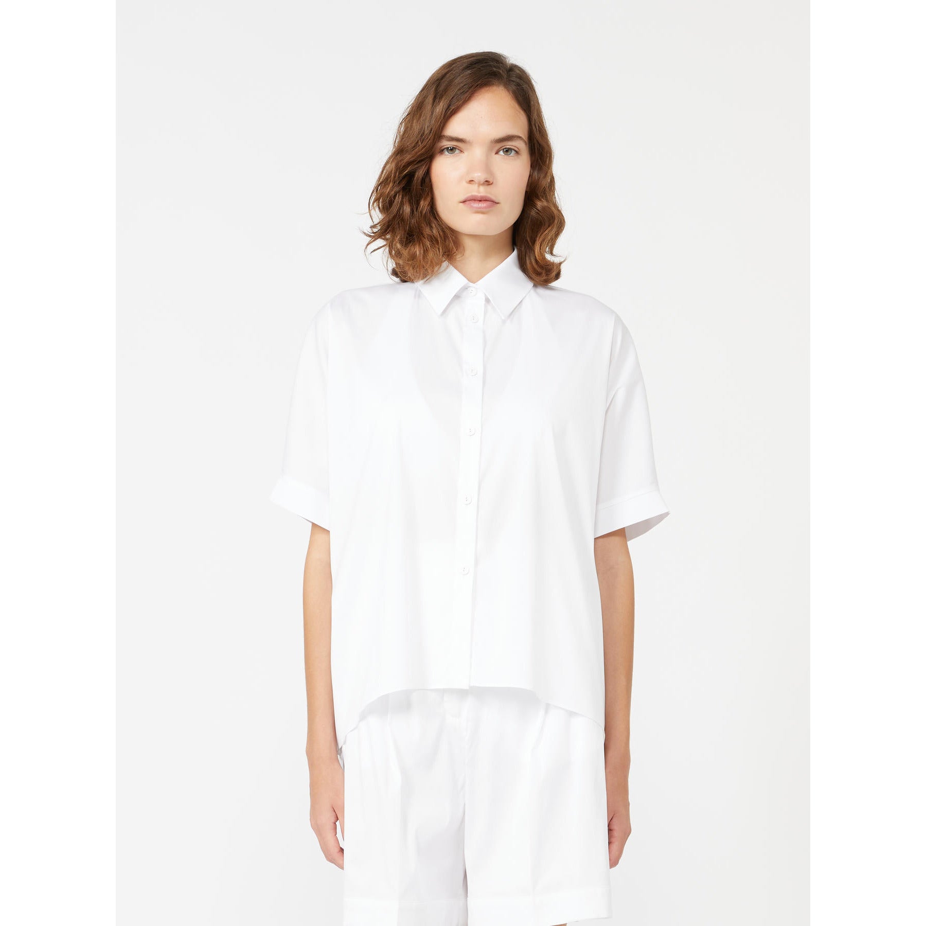 Camicia Oversize Max Mara Beachwear - Bianco