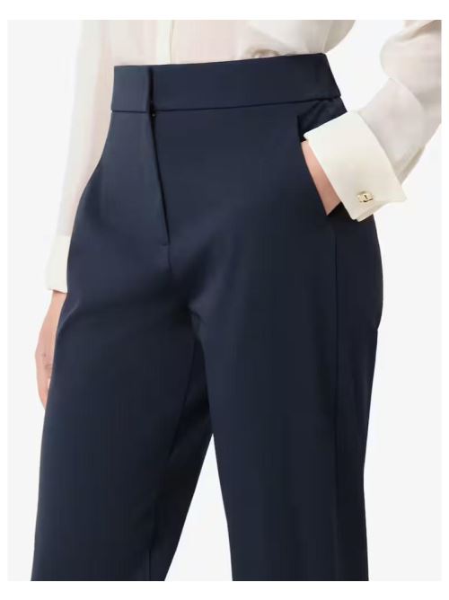 pantaloni in jersey modello paio colore blu navy