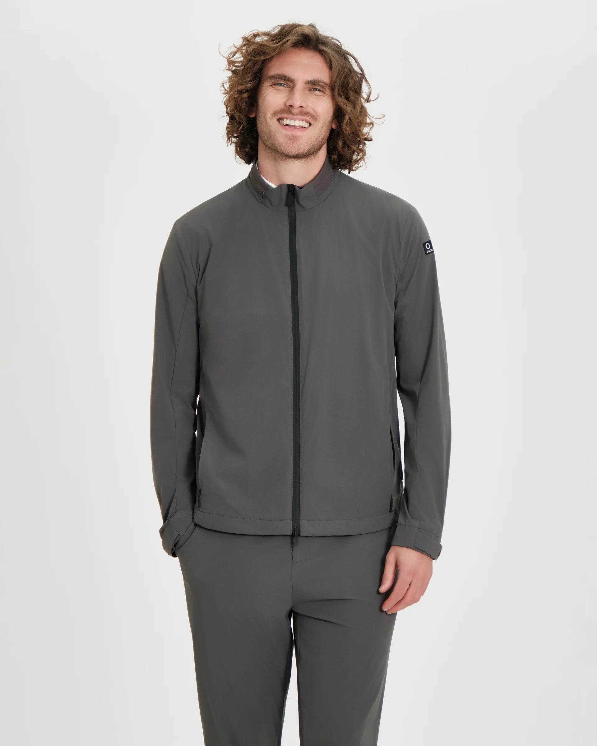 Giubbotto Uomo Suns Barra Stretch - Dark Gray