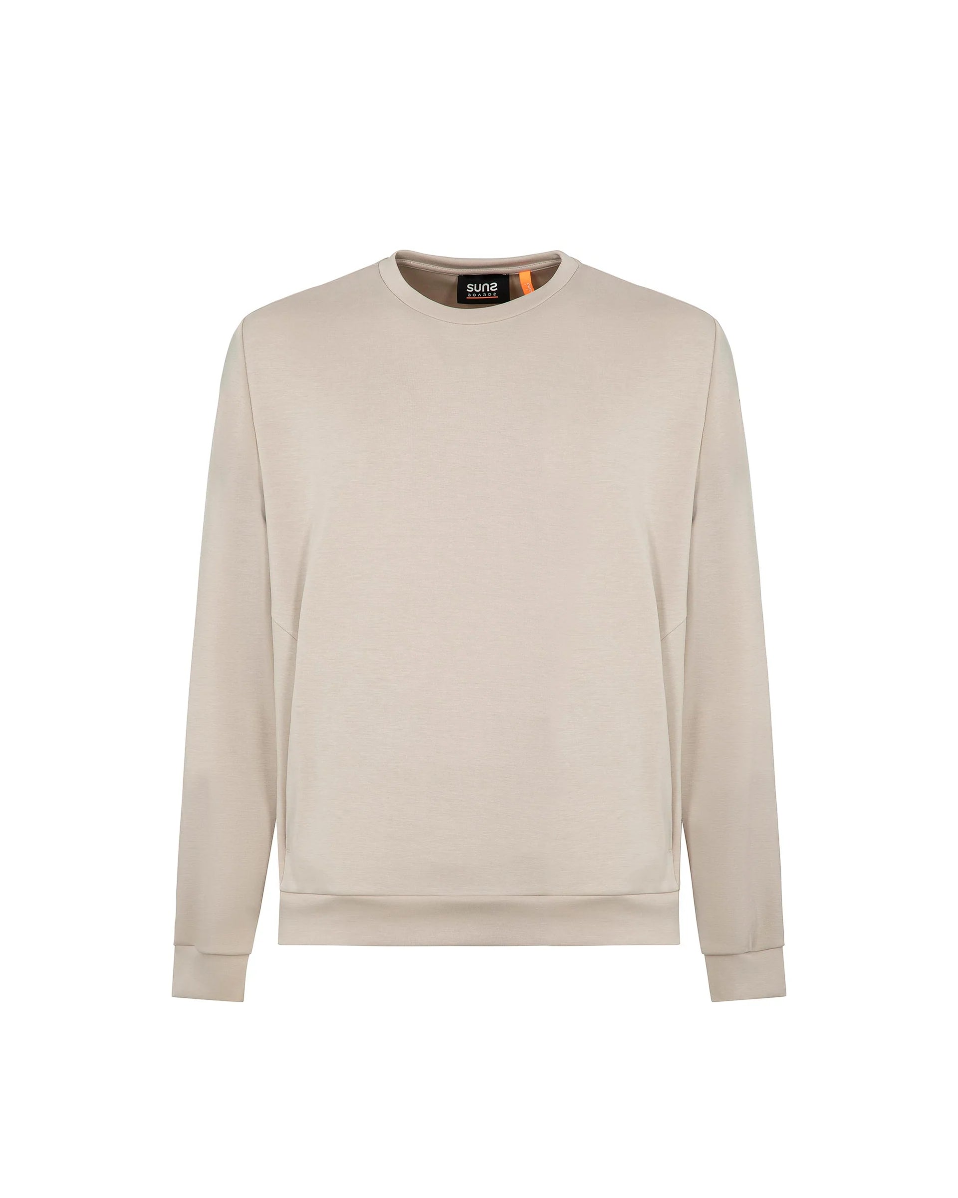 Felpa girocollo uomo Suns Boards Gipo Lux - Beige