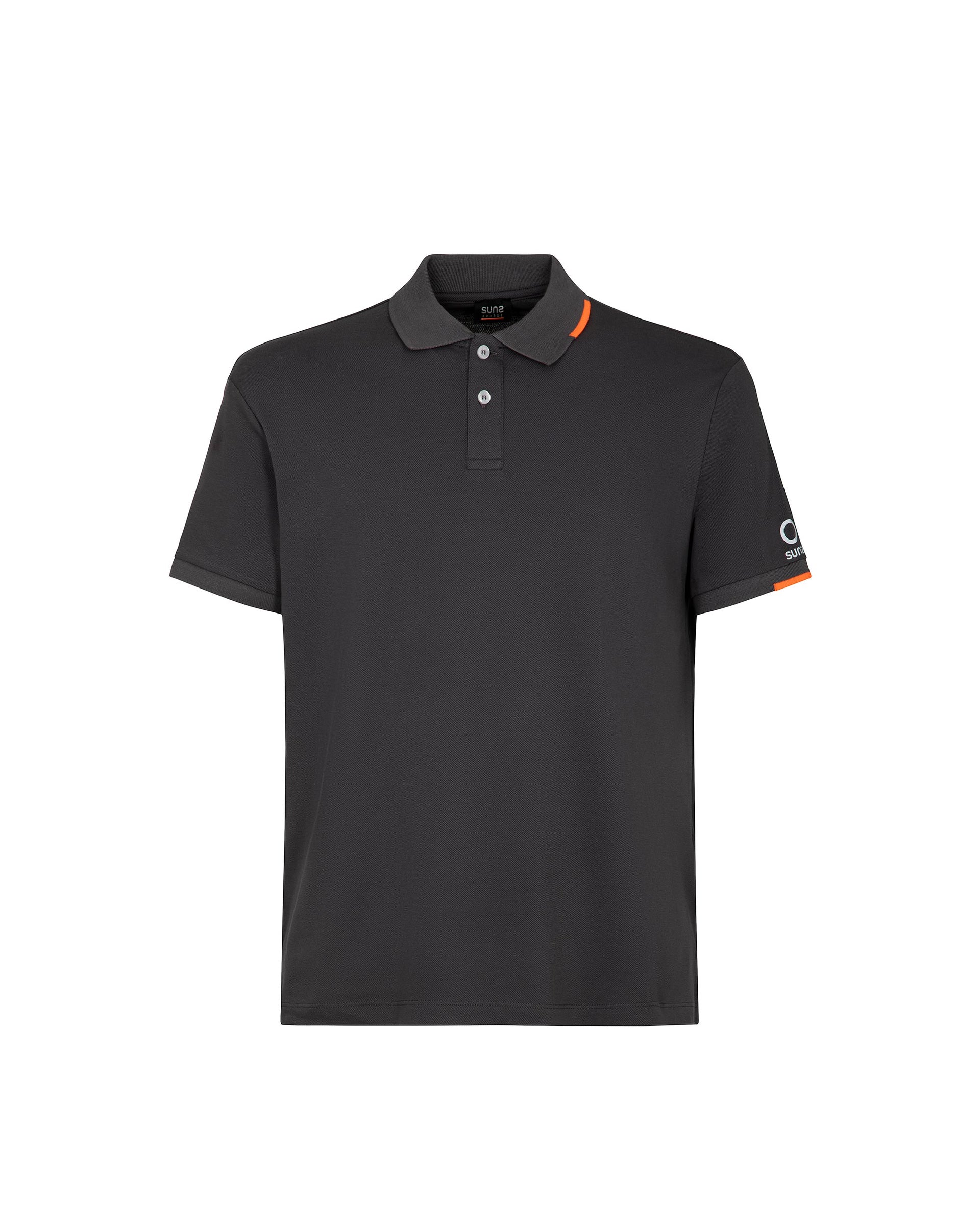 Polo Uomo Suns Boards Federico Tag in piquet - Dark Gray