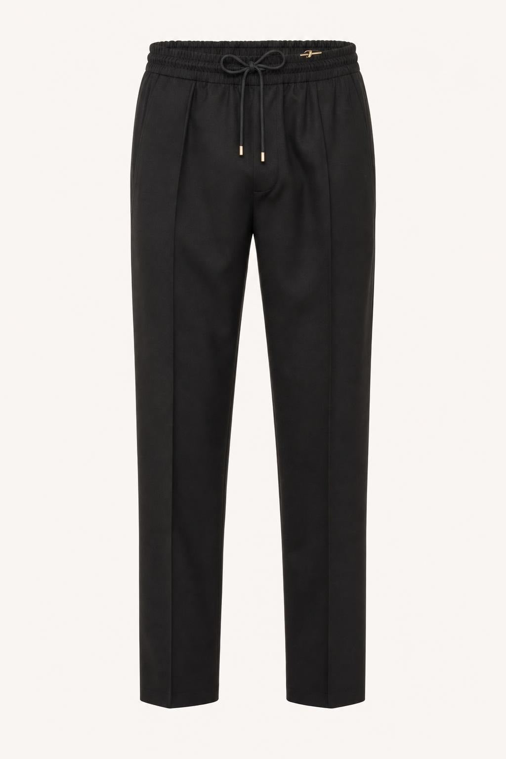 PANTALONI BRIGLIA WIMBLEDON COTONE - NERO