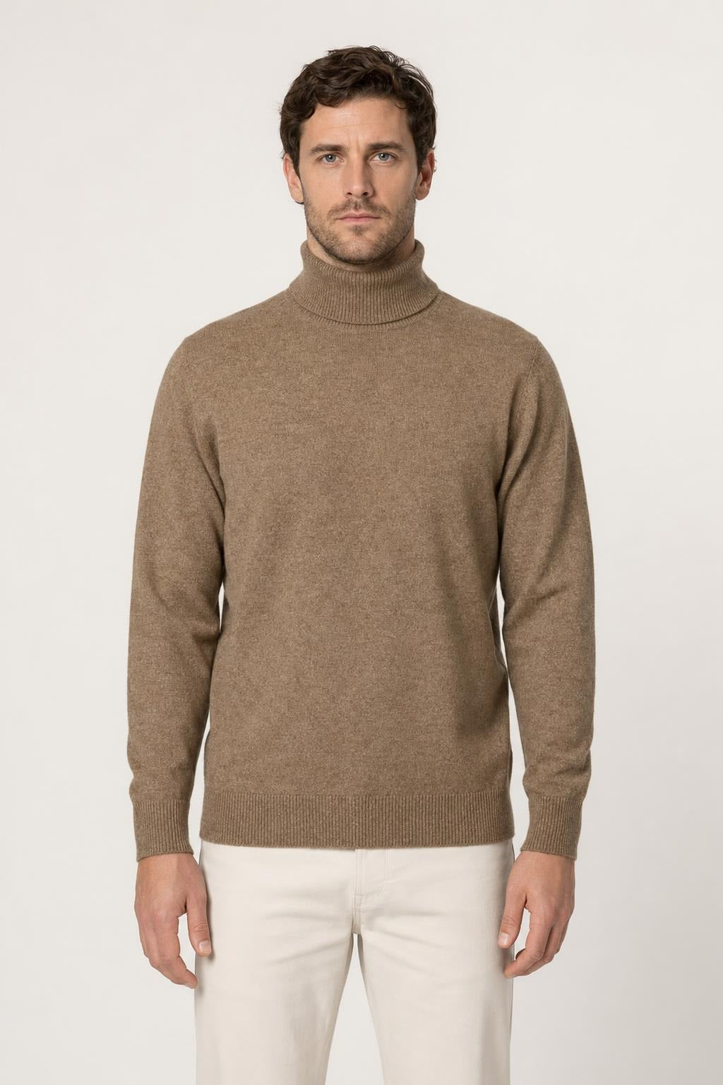 Maglione Dolcevita Diktat Uomo - Tortora