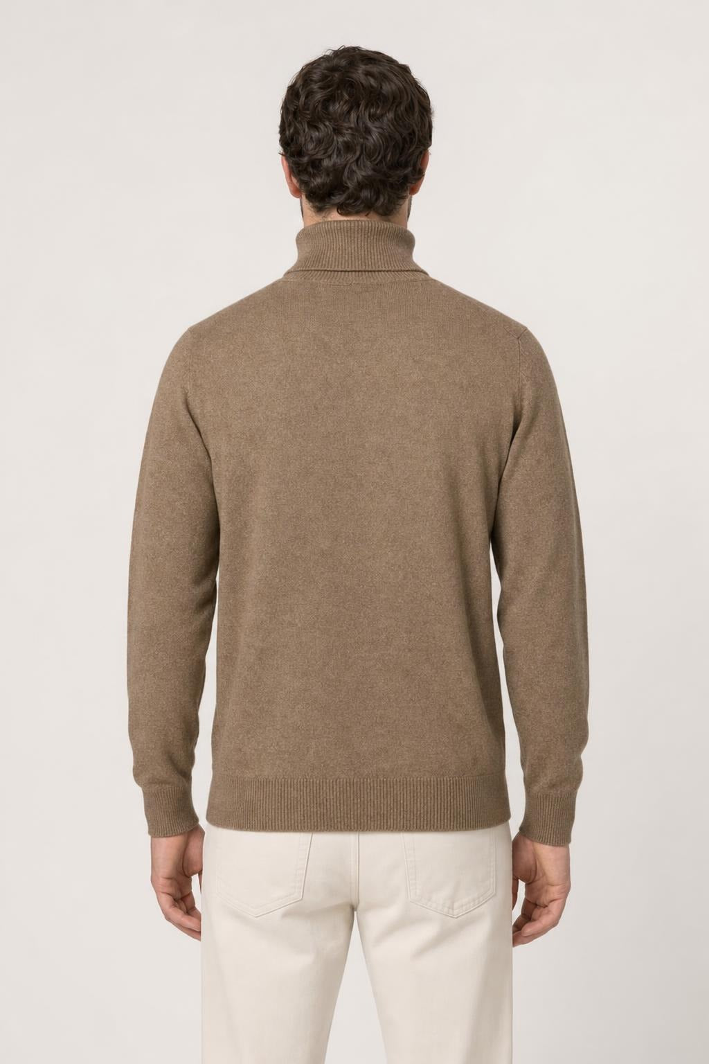 Maglione Dolcevita Diktat Uomo - Tortora