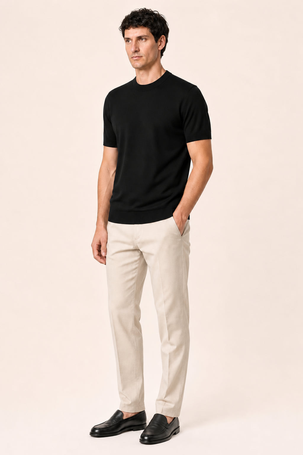 T-shirt Diktat Uomo - Nero